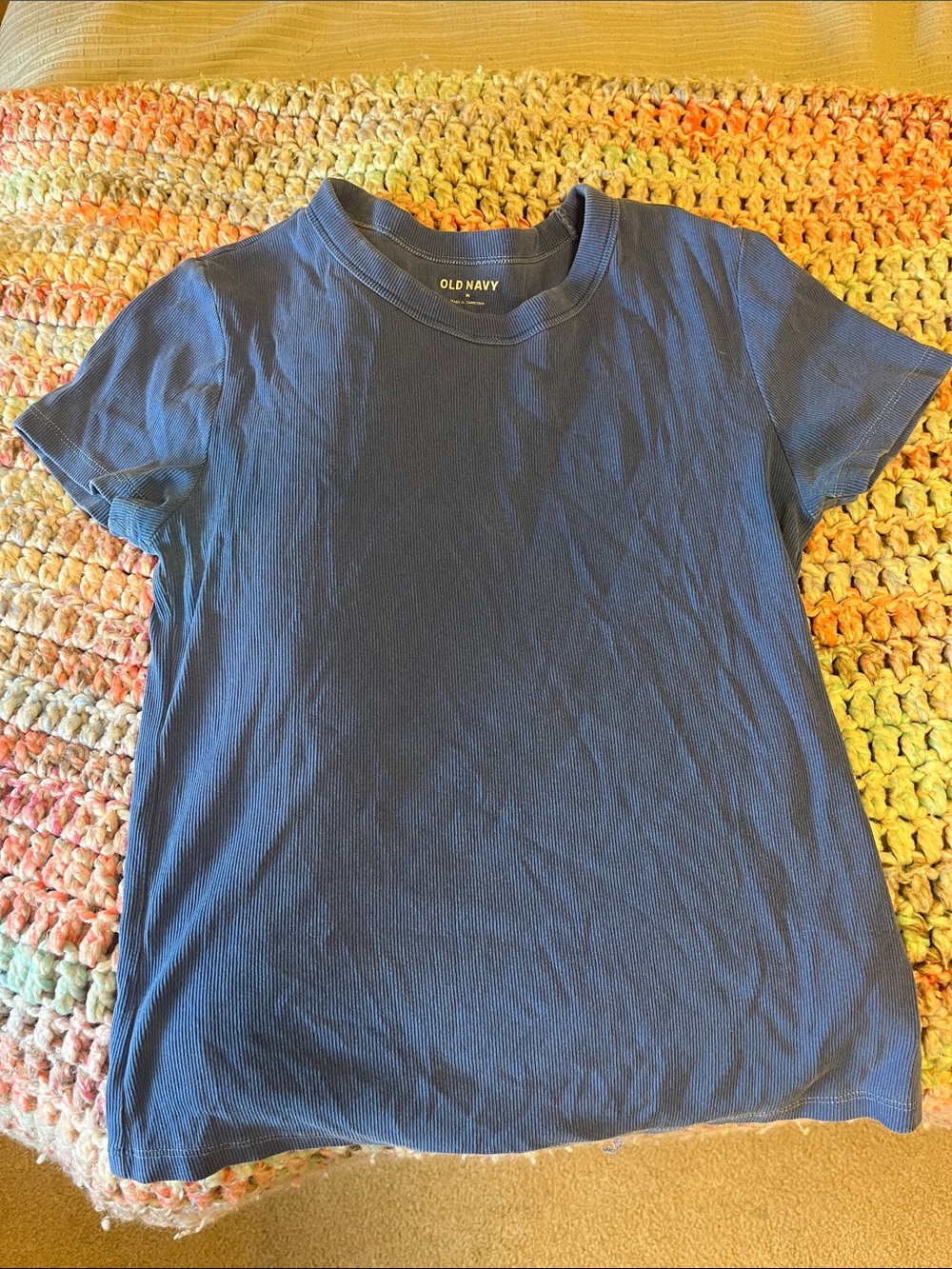 Old Navy Short Sleeve Crewneck Tee - Blue
